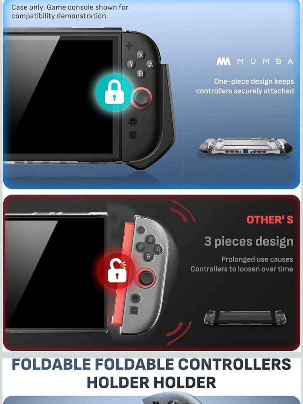 Dockable Case for Nintendo Switch 2 BLACK